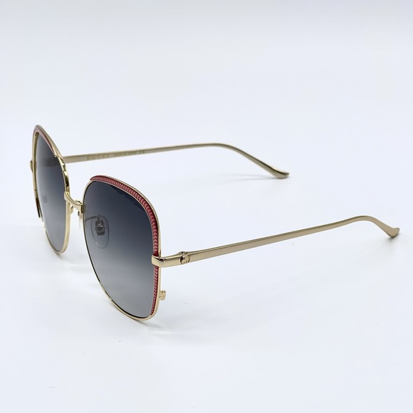 NEW SUNGLASSES GUCCI GG0400S 001 METAL EYEWEAR - Picture 5 of 10
